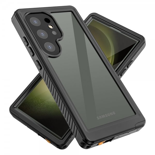 Redpepper Samsung Galaxy S24 Ultra Deksel Vanntett IP68 Svart