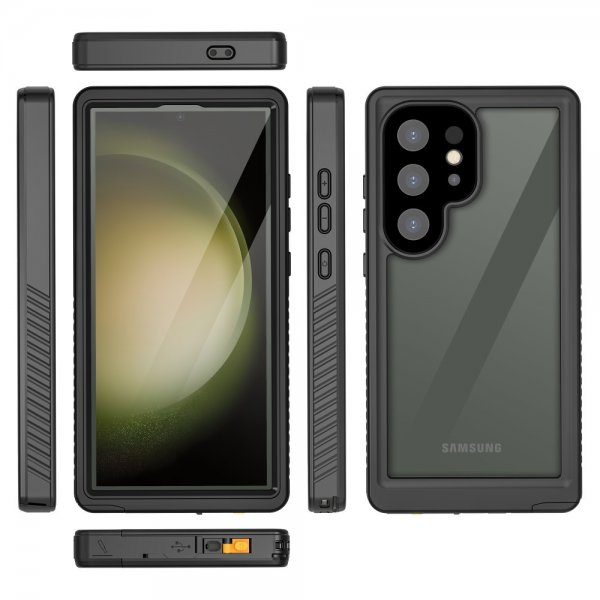 Redpepper Samsung Galaxy S24 Ultra Deksel Vanntett IP68 Svart