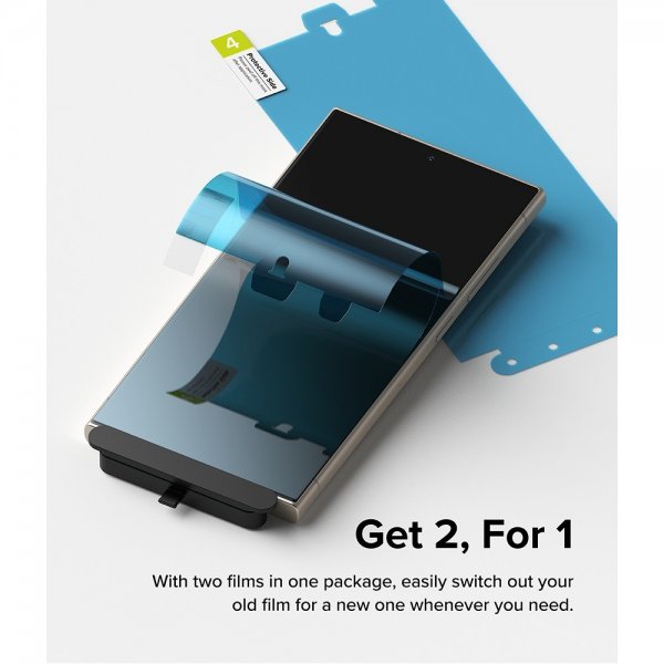 Ringke Samsung Galaxy S24 Ultra Dual Easy Film 2-pakning