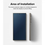 Ringke Samsung Galaxy S24 Ultra Skjermbeskytter Easy Slide 2-pakning