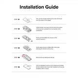 Ringke Samsung Galaxy S24 Ultra Skjermbeskytter Easy Slide 2-pakning