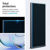 Spigen Samsung Galaxy S24 Ultra Skjermbeskytter GLAS.tR EZ Fit Privacy 2-pakning