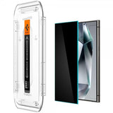 Spigen Samsung Galaxy S24 Ultra Skjermbeskytter GLAS.tR EZ Fit Privacy 2-pakning