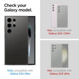 Spigen Samsung Galaxy S24 Ultra Skjermbeskytter GLAS.tR EZ Fit Privacy 2-pakning