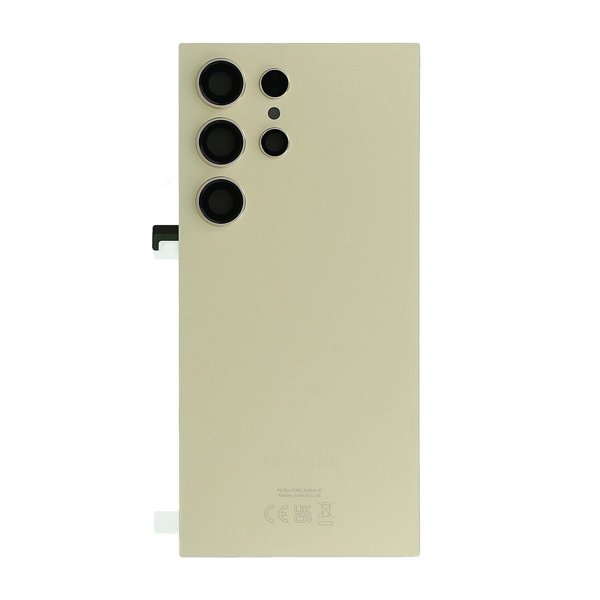 Samsung Samsung Galaxy S24 Ultra (SM-S928B) Bakside Original - Titanium Gul