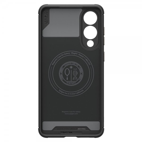 Spigen Samsung Galaxy S25 Edge Deksel Core Armor MagFit Matte Black