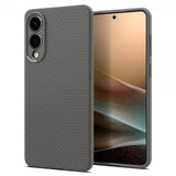 Spigen Samsung Galaxy S25 Edge Deksel Liquid Air Marble Gray