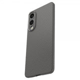 Spigen Samsung Galaxy S25 Edge Deksel Liquid Air Marble Gray
