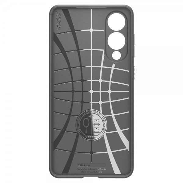 Spigen Samsung Galaxy S25 Edge Deksel Liquid Air Marble Gray