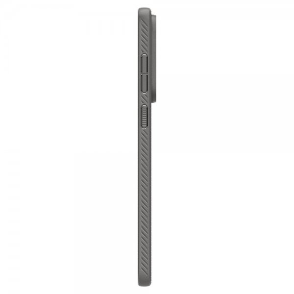 Spigen Samsung Galaxy S25 Edge Deksel Liquid Air Marble Gray