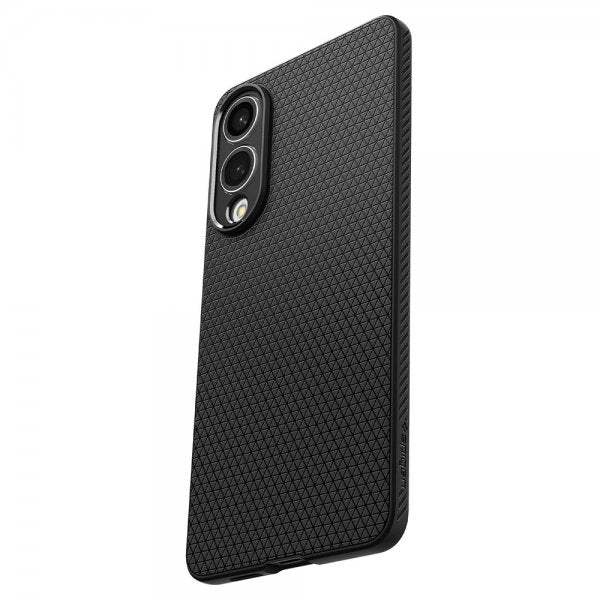 Spigen Samsung Galaxy S25 Edge Deksel Liquid Air Matte Black