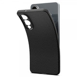 Spigen Samsung Galaxy S25 Edge Deksel Liquid Air Matte Black