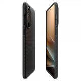 Spigen Samsung Galaxy S25 Edge Deksel Liquid Air Matte Black