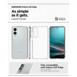 Spigen Samsung Galaxy S25 Edge Deksel Liquid Crystal Transparent