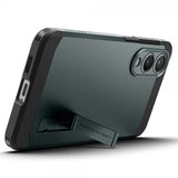 Spigen Samsung Galaxy S25 Edge Deksel Tough Armor MagFit Abyss Green