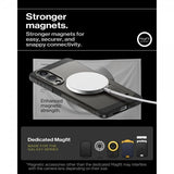 Spigen Samsung Galaxy S25 Edge Deksel Tough Armor MagFit Gunmetal