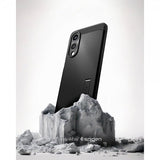 Spigen Samsung Galaxy S25 Edge Deksel Tough Armor MagFit Svart