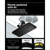 Spigen Samsung Galaxy S25 Edge Deksel Tough Armor MagFit Svart
