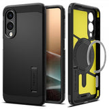 Spigen Samsung Galaxy S25 Edge Deksel Tough Armor MagFit Svart