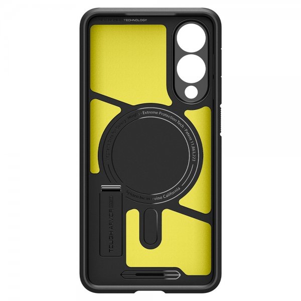 Spigen Samsung Galaxy S25 Edge Deksel Tough Armor MagFit Svart