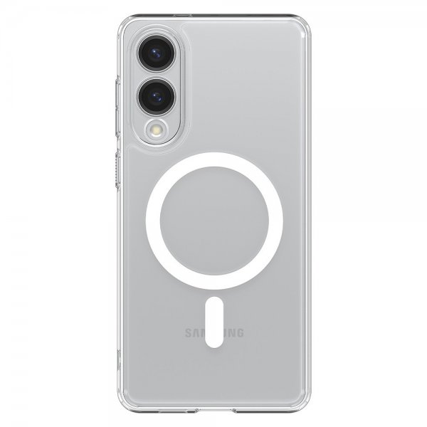 Spigen Samsung Galaxy S25 Edge Deksel Ultra Hybrid MagFit Clear White