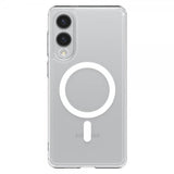 Spigen Samsung Galaxy S25 Edge Deksel Ultra Hybrid MagFit Clear White