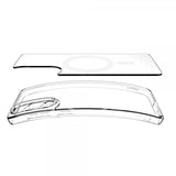 Spigen Samsung Galaxy S25 Edge Deksel Ultra Hybrid MagFit Clear White