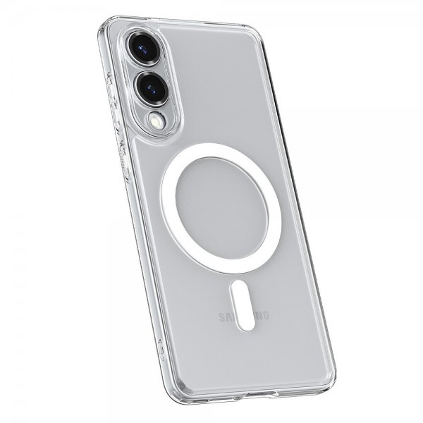 Spigen Samsung Galaxy S25 Edge Deksel Ultra Hybrid MagFit Clear White