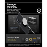 Spigen Samsung Galaxy S25 Edge Deksel Ultra Hybrid MagFit Frost Black