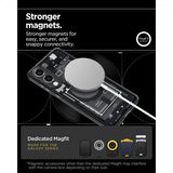 Spigen Samsung Galaxy S25 Edge Deksel Ultra Hybrid Zero One MagFit Svart