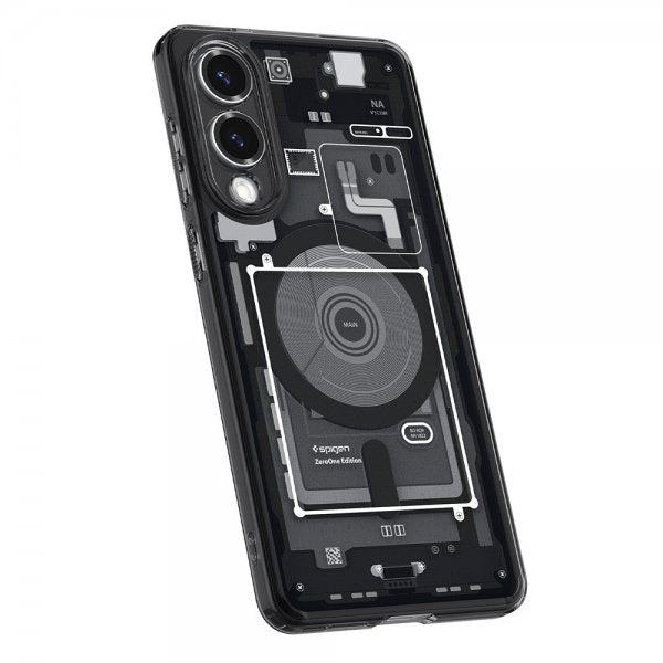 Spigen Samsung Galaxy S25 Edge Deksel Ultra Hybrid Zero One MagFit Svart