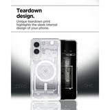 Spigen Samsung Galaxy S25 Edge Deksel Ultra Hybrid Zero One MagFit Hvit