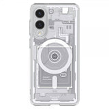 Spigen Samsung Galaxy S25 Edge Deksel Ultra Hybrid Zero One MagFit Hvit