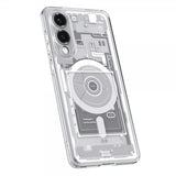 Spigen Samsung Galaxy S25 Edge Deksel Ultra Hybrid Zero One MagFit Hvit