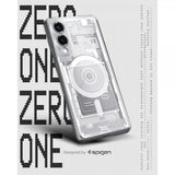 Spigen Samsung Galaxy S25 Edge Deksel Ultra Hybrid Zero One MagFit Hvit