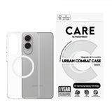 CARE by PanzerGlass Samsung Galaxy S25 Edge Deksel Urban Combat MagSafe Hvit