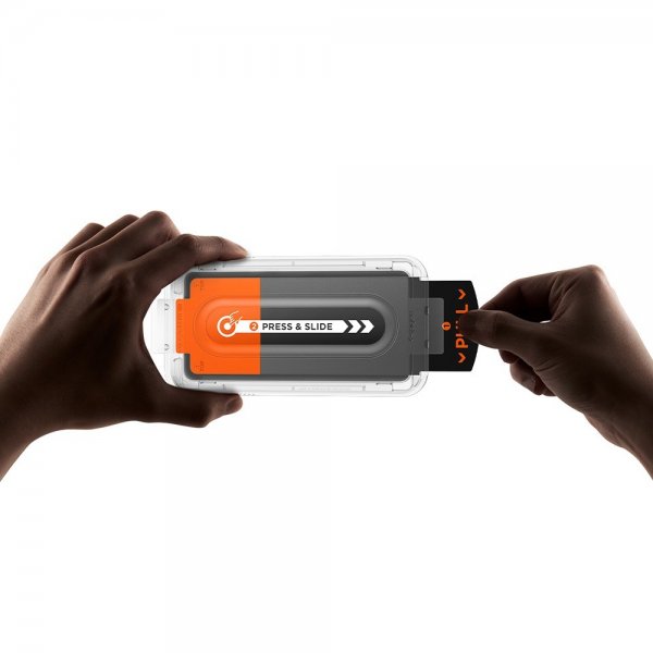 Spigen Samsung Galaxy S25 Edge Skjermbeskytter GLAS.tR EZ Fit Pro