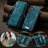 CaseMe Samsung Galaxy S25 FE Etui 008 Series Avtakbart Deksel Blå