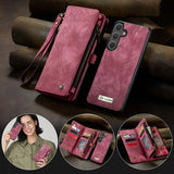 CaseMe Samsung Galaxy S25 FE Etui 008 Series Avtakbart Deksel Rød