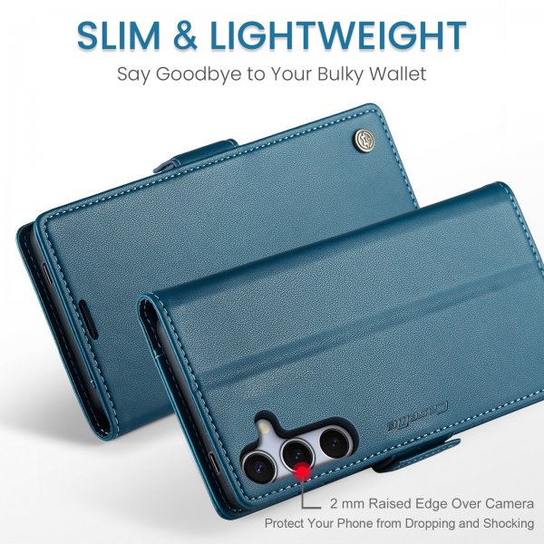 CaseMe Samsung Galaxy S25 FE Etui 023 Series Blå