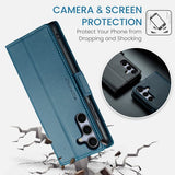 CaseMe Samsung Galaxy S25 FE Etui 023 Series Blå