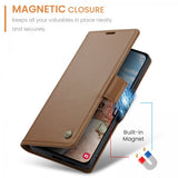 CaseMe Samsung Galaxy S25 FE Etui 023 Series Brun