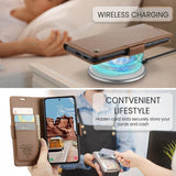 CaseMe Samsung Galaxy S25 FE Etui 023 Series Brun