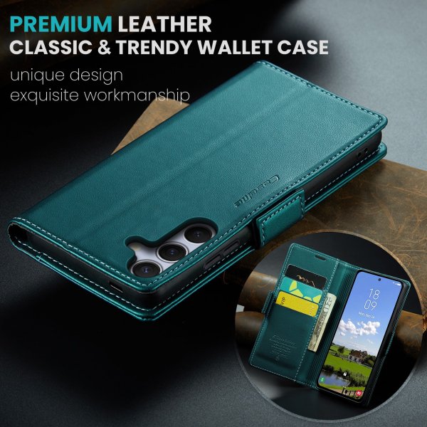 CaseMe Samsung Galaxy S25 FE Etui 023 Series Grønn