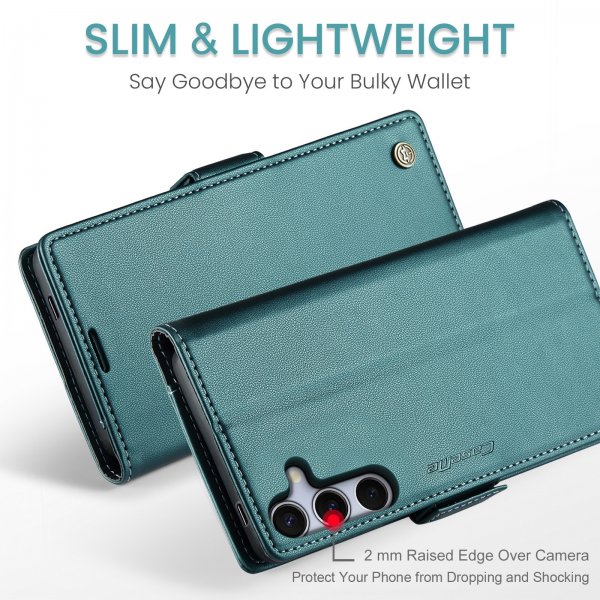 CaseMe Samsung Galaxy S25 FE Etui 023 Series Grønn