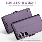 CaseMe Samsung Galaxy S25 FE Etui 023 Series Lilla