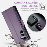CaseMe Samsung Galaxy S25 FE Etui 023 Series Lilla