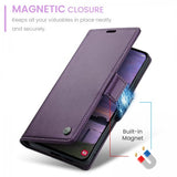 CaseMe Samsung Galaxy S25 FE Etui 023 Series Lilla