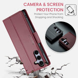 CaseMe Samsung Galaxy S25 FE Etui 023 Series Rød