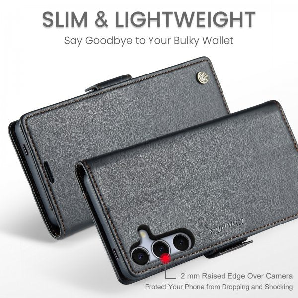 CaseMe Samsung Galaxy S25 FE Etui 023 Series Svart